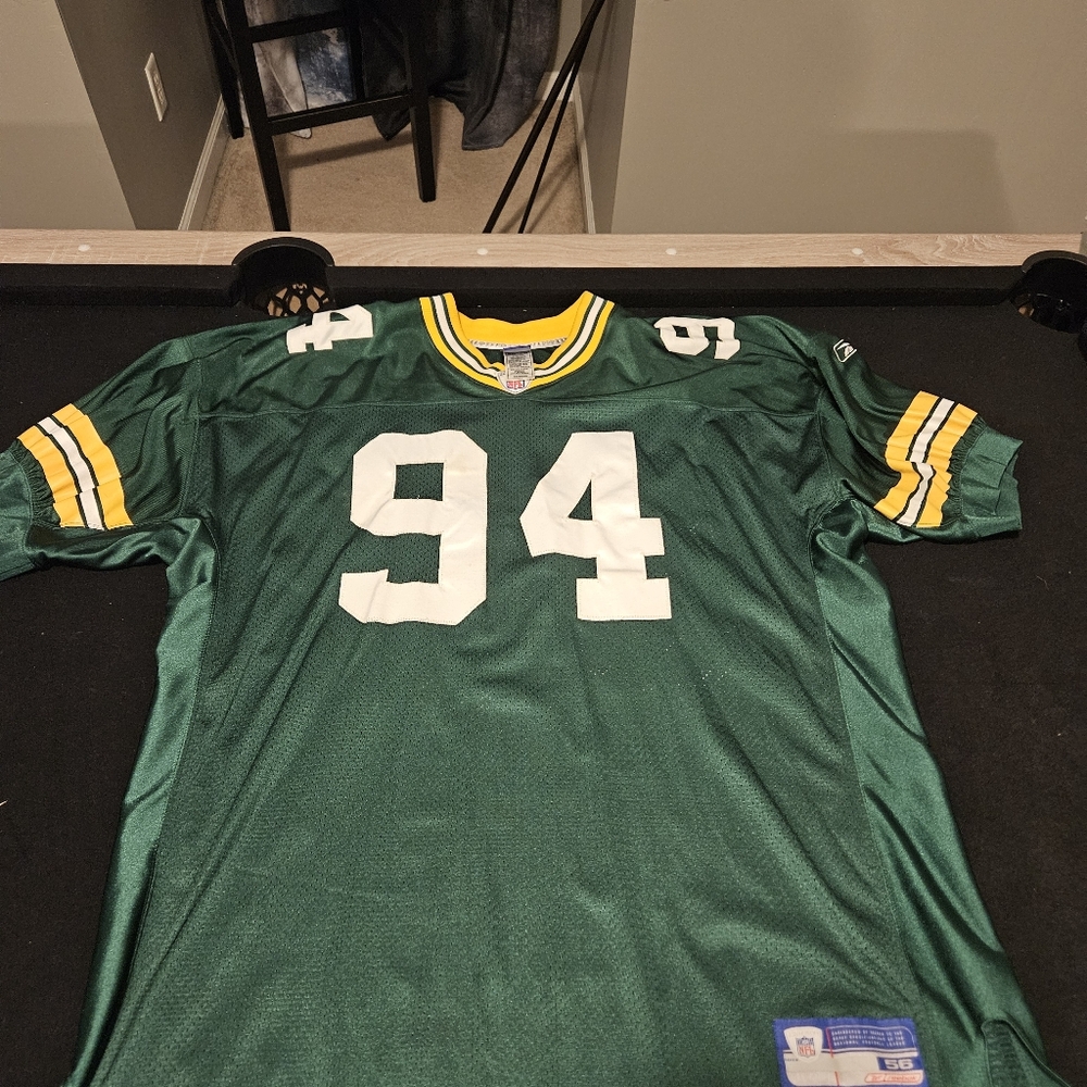 Green and Yellow Football Jersey